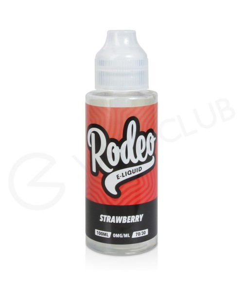 Strawberry Shortfill E-liquid by Rodeo 100ml