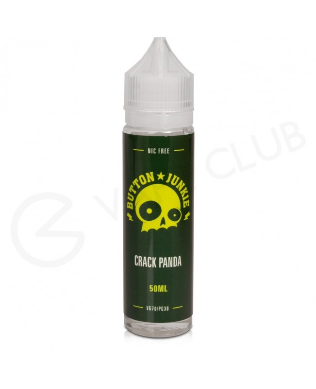 Crack Panda Shortfill E-Liquid by Button Junkie 50ml