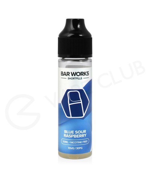 Blue Sour Raspberry Shortfill E-Liquid by Bar Work...