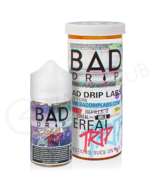 Cereal Trip Shortfill E-Liquid by Bad Drip Labs 50...