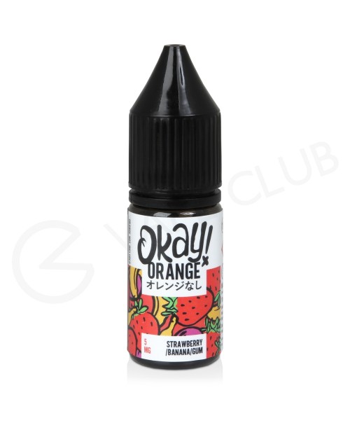 Strawberry Banana Bubblegum Nic Salt E-Liquid by O...