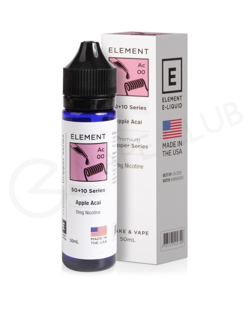 Apple Acai Dripper Shortfill E-Liquid by Element 5...