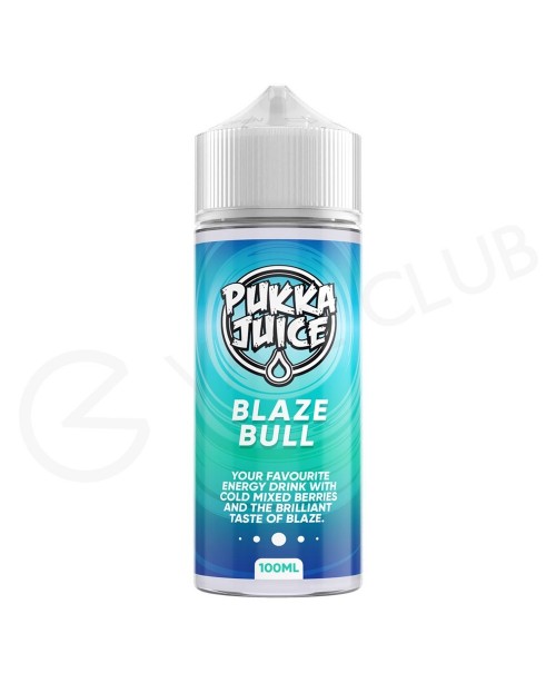 Blaze Bull Shortfill E-Liquid by Pukka Juice 100ml