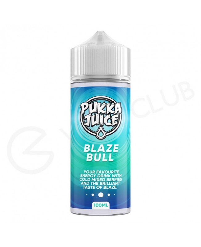 Blaze Bull Shortfill E-Liquid by Pukka Juice 100ml