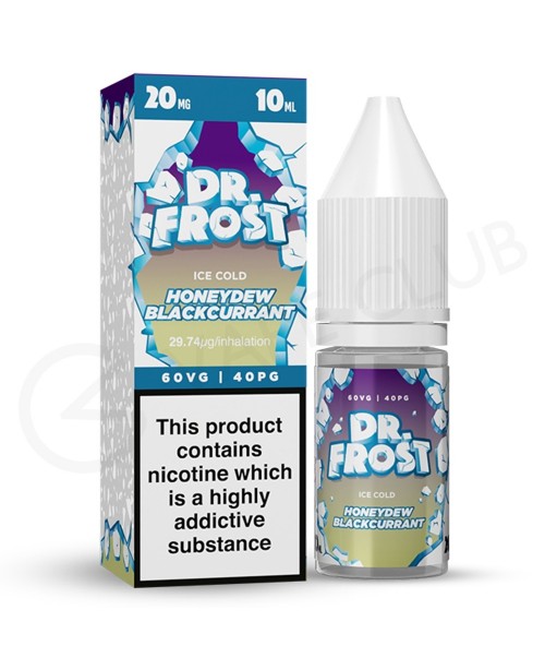 Honeydew & Blackcurrant Nic Salt E-Liquid by D...