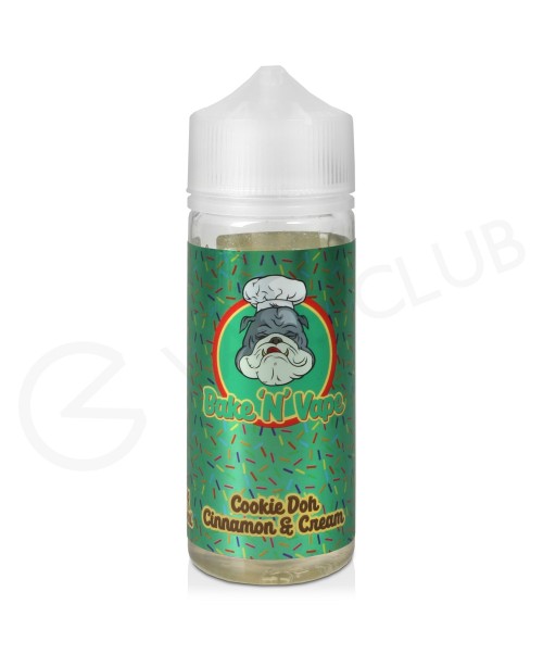 Cookie Doh Cinnamon & Cream Shortfill E-Liquid...