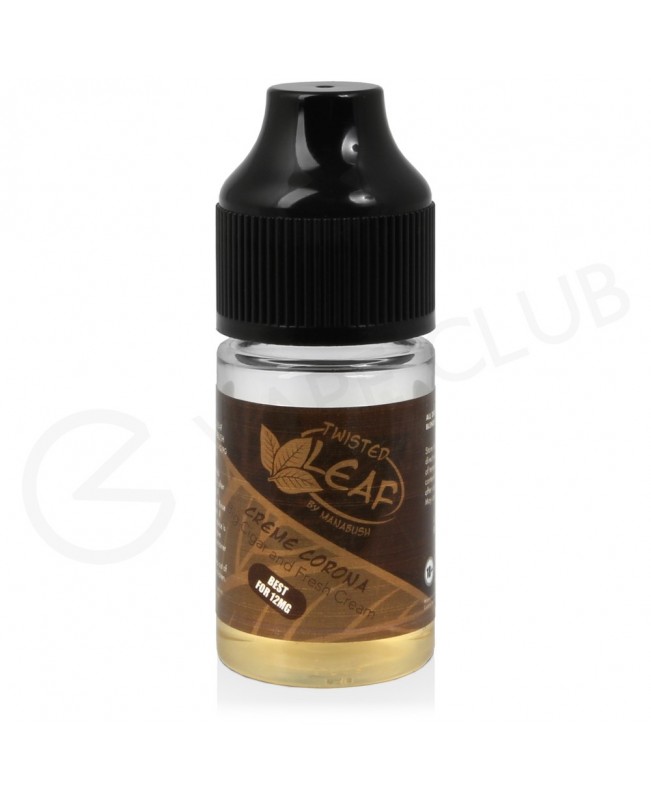 Creme Corona Shortfill E-Liquid by Manabush Twisted Leaf