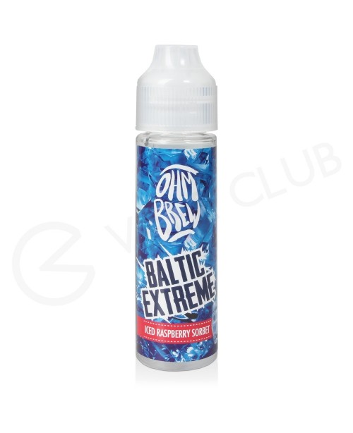 Iced Raspberry Sorbet Shortfill E-Liquid by Ohm Br...