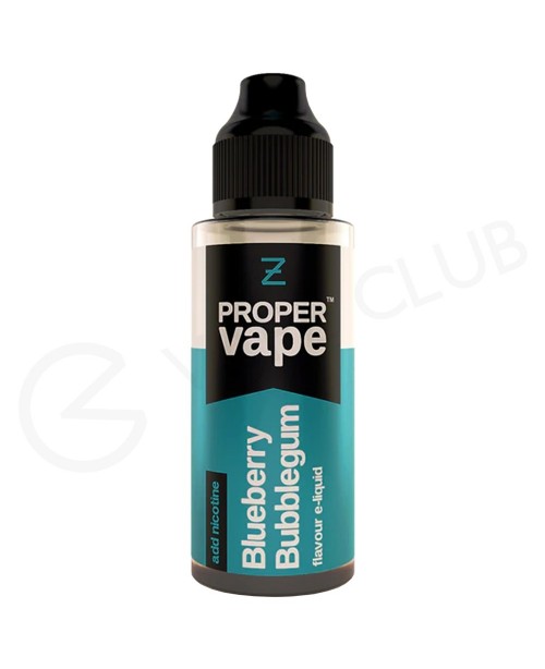 Blueberry Bubblegum Shortfill E-Liquid by Proper V...