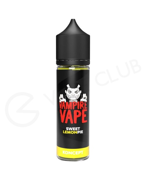 Sweet Lemon Pie Shortfill E-Liquid by Vampire Vape...