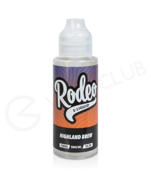 High Brew Shortfilll E-Liquid by Rodeo 100ml