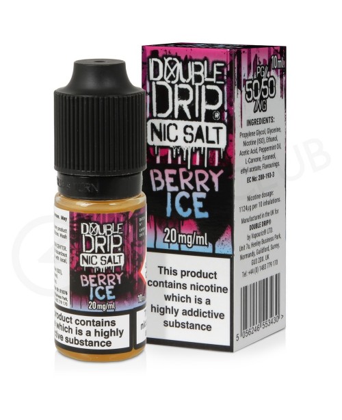 Berry Ice Nic Salt E-Liquid by Double Drip