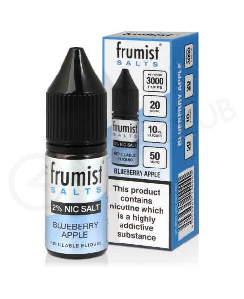 Blueberry Apple Nic Salt E-Liquid by Frumist