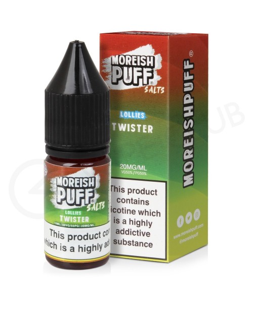 Twister Lollies Nic Salt E-Liquid by Moreish Puff