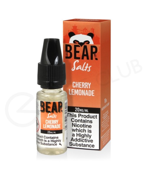 Cherry Lemonade Nic Salt E-Liquid by Bear Salts