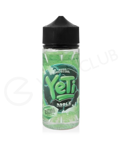 Apple Shortfill E-Liquid by Yeti Blizzard 100ml