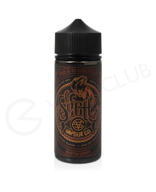 Boston Cream Shortfill E-Liquid by Scotts 100ml