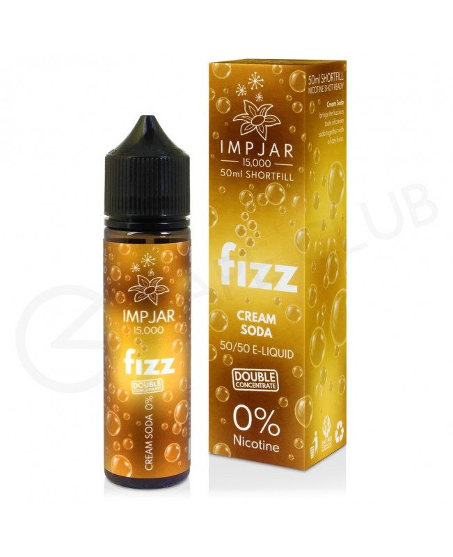 Cream Soda Fizz Shortfill E-Liquid by Imp Jar 50ml