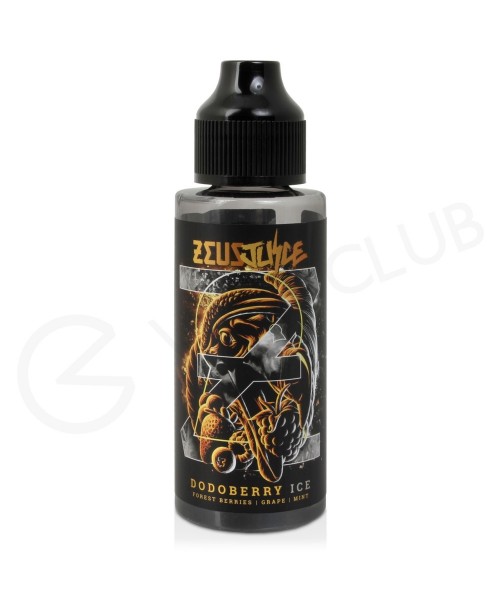 Dodoberry Ice Shortfill E-Liquid by Zeus Juice 100...