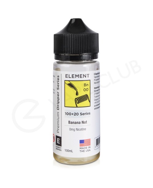 Banana Nut Dripper Shortfill E-Liquid by Element 1...