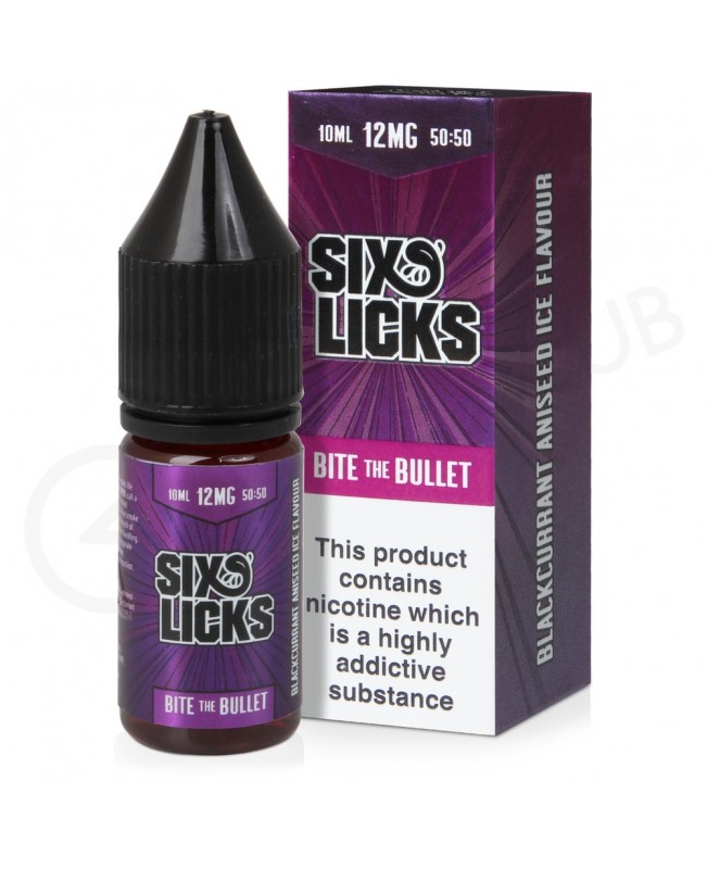 Bite The Bullet E-Liquid by Six Licks 50/50