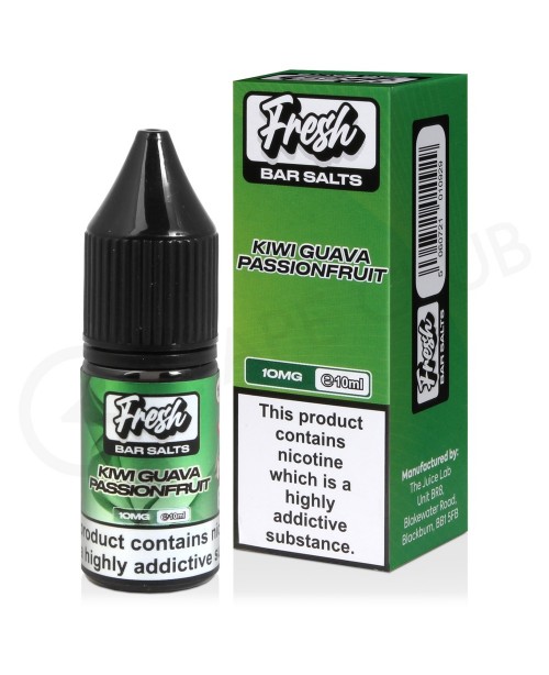 Kiwi Guava Passionfruit Nic Salt E-Liquid by Fresh...