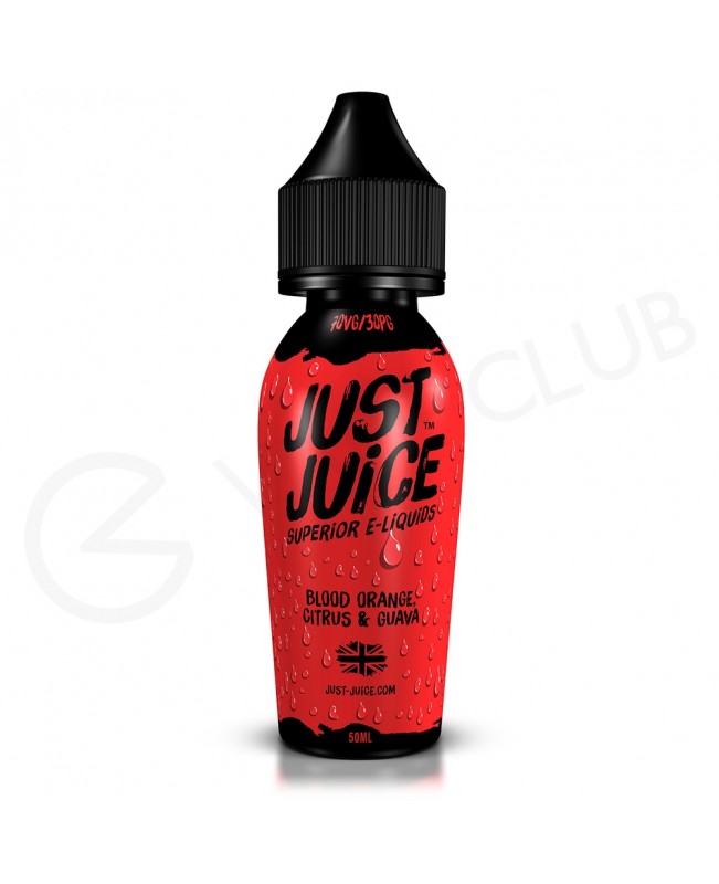 Blood Orange Citrus & Guava Shortfill E-liquid by Just Juice 50ml