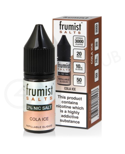 Cola Ice Nic Salt E-Liquid by Frumist