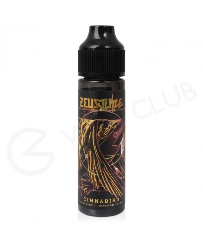 Cinnabird Shortfill E-Liquid by Zeus Juice 50ml