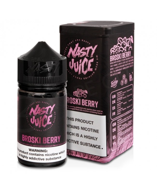 Broski Berry 50ml Shortfill by Nasty Juice Berry