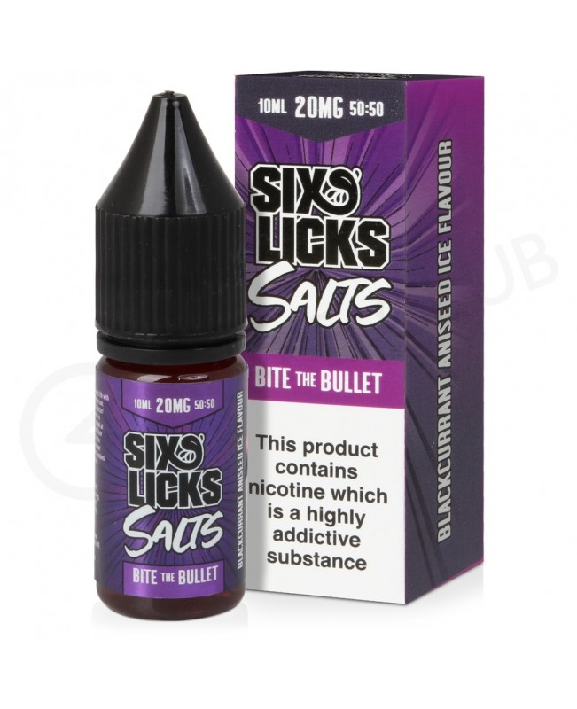 Bite The Bullet Nic Salt E-Liquid by Six Licks