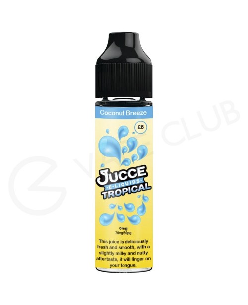 Coconut Breeze Shortfill E-Liquid by Jucce Tropica...