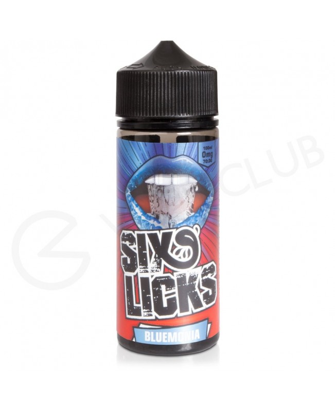 Bluemonia Shortfill E-Liquid by Six Licks