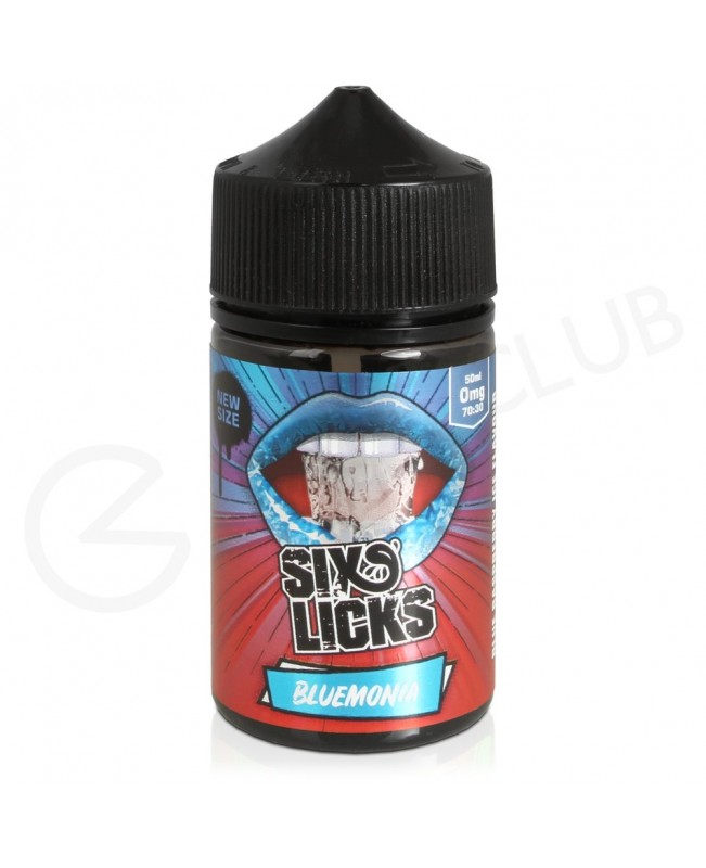 Bluemonia Shortfill E-Liquid by Six Licks