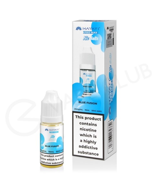 Blue Fusion E-Liquid by Hayati Pro Max Nic Salts