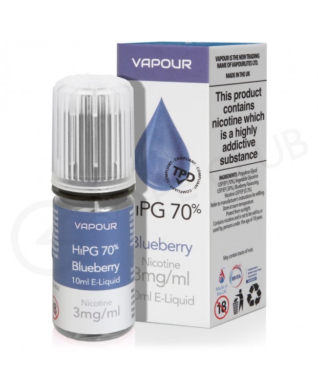 Blueberry E-Liquid by Vapour