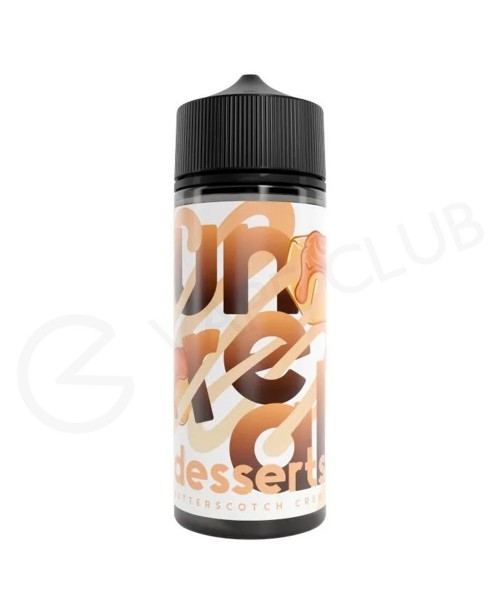 Butterscotch Creme Shortfill E-Liquid by Unreal De...