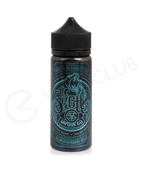 Blue Raspberry Sour Shortfill E-Liquid by Scotts 1...