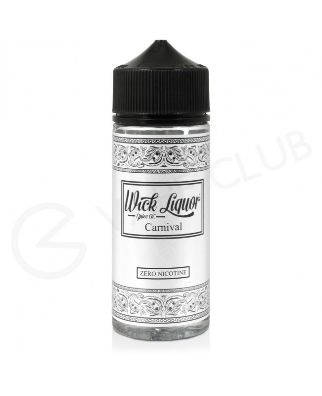 Carnival Shortfill E-liquid by Wick Liquor 100ml