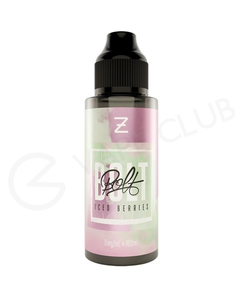 Iced Berries Shortfill E-Liquid by Bolt 100ml