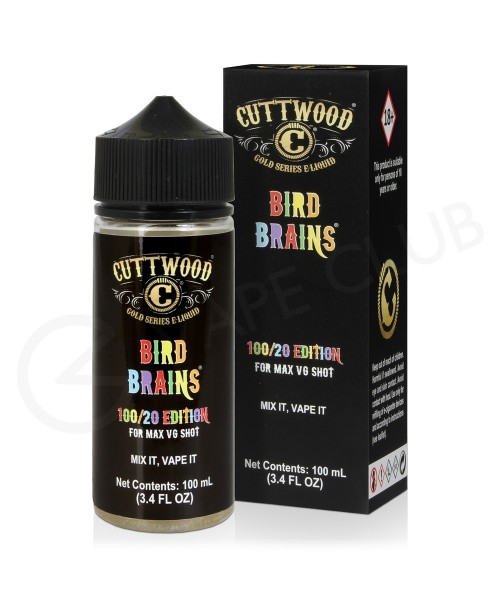 Bird Brains Shortfill E-Liquid by Cuttwood 100ml