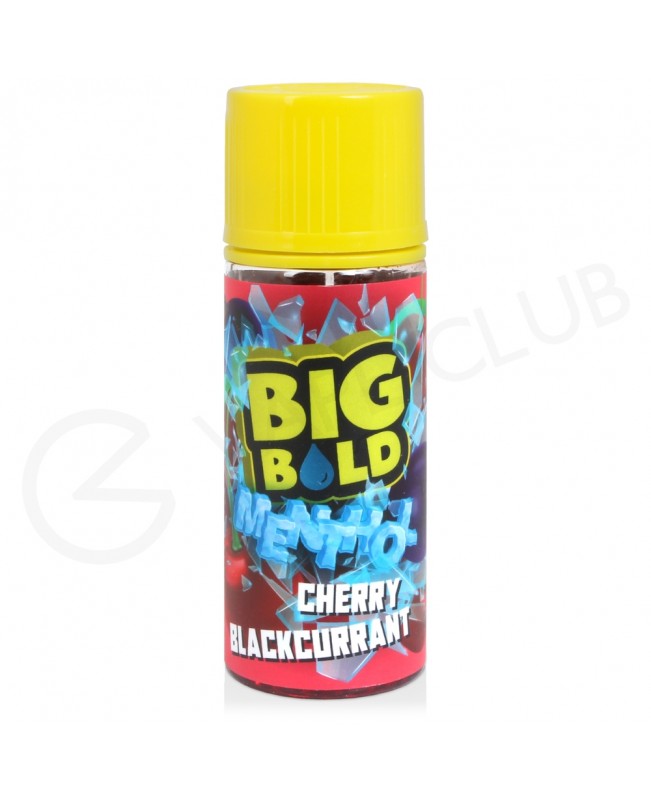 Cherry & Blackcurrant Shortfill E-Liquid by Big Bold Menthol 100ml