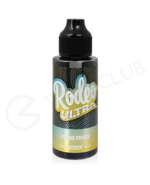 Citrus Freeze Shortfill E-Liquid by Rodeo Ultra 10...