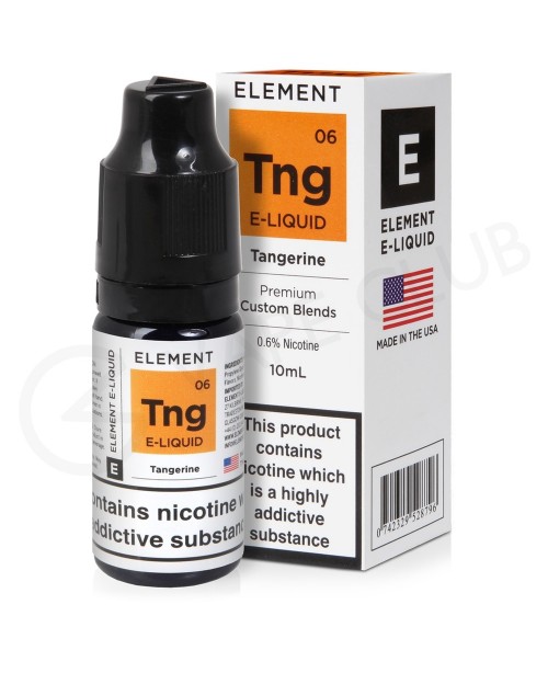 Tangerine E-Liquid by Element 50/50