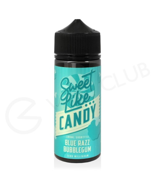 Blue Razz Bubblegum Shortfill E-Liquid by Sweet Li...