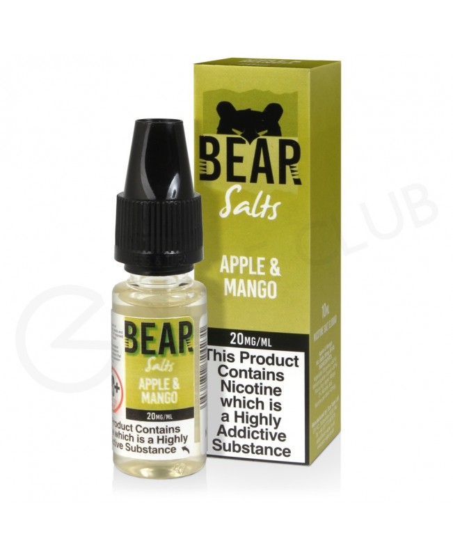 Apple & Mango Nic Salt E-Liquid by Bear Salts