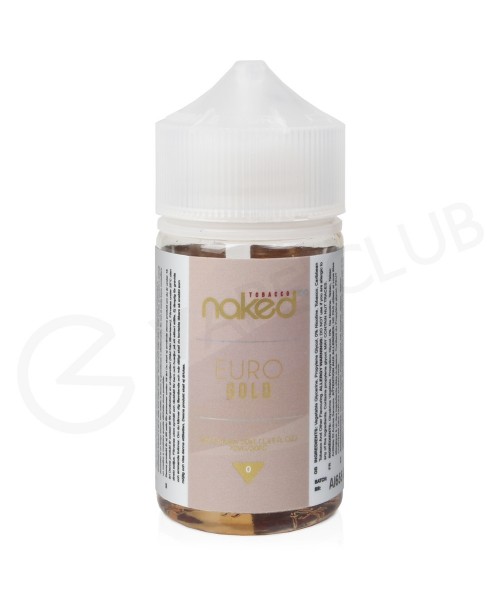 Euro Gold Shortfill E-Liquid by Naked 100 50ml