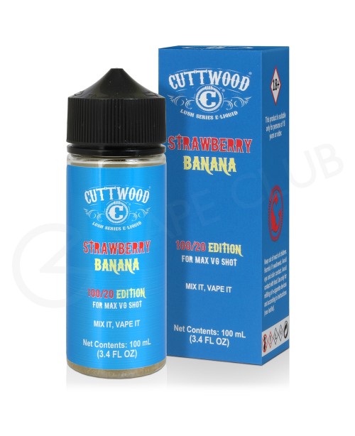 Strawberry Banana Shortfill E-Liquid by Cuttwood L...