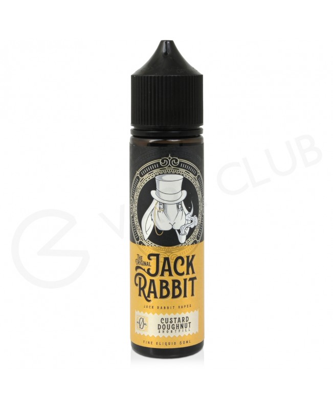 Custard Doughnut Shortfill E-Liquid by Jack Rabbit 50ml