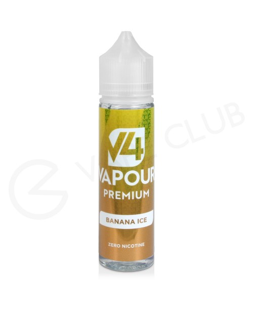 Banana Ice Shortfill E-Liquid by V4 Vapour Premium...